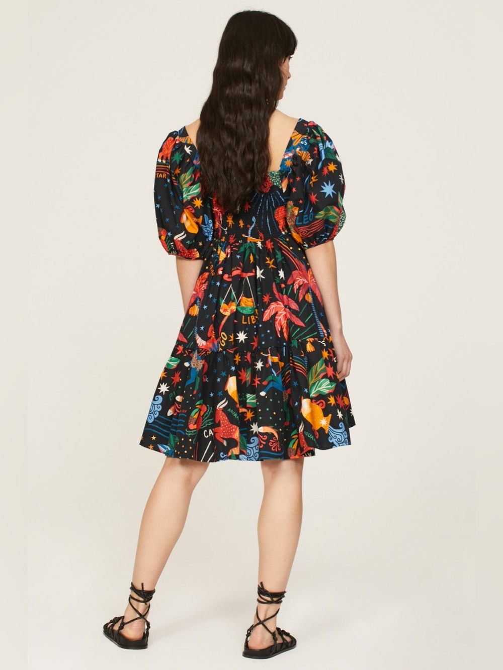 Farm Rio Zodiac Mini Dress - Picture 2 of 5